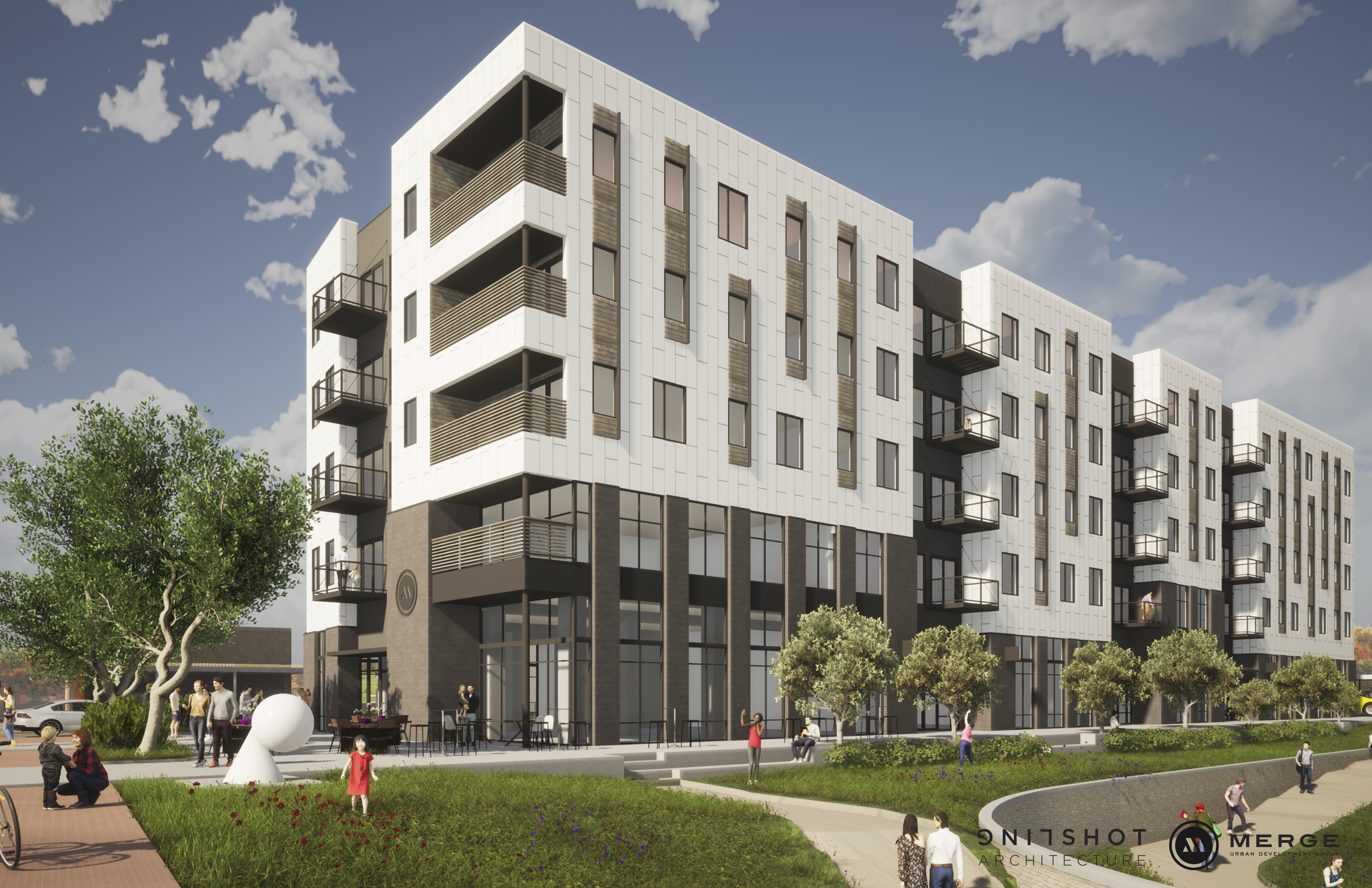 Merge Andante Mixed-Use Building Downtown Eau Claire