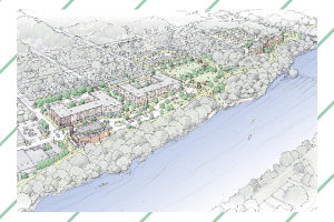 Redevelopment Plan for Cannery District in Eau Claire, Wisconsin.
